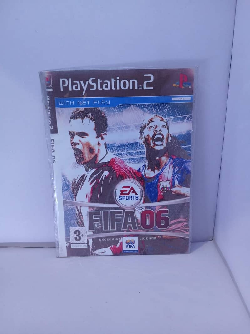 PS2 complete set with wireless controller 4