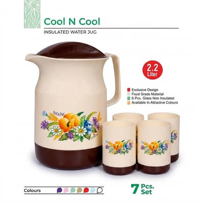 Best Selling Insulated Water Jug Set 2026 | Cool N Cool 2.2L Water Jug