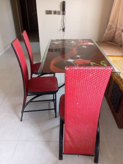 6 seater dining table