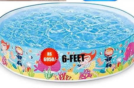 Intex swimming poll 6 foot
