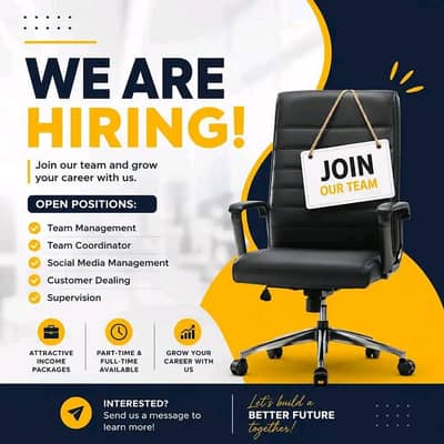 Online and office base jobs