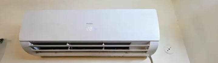 Haier 1.5 ton Dc inverter heat and cool totally genuine