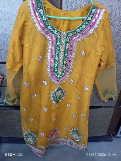 one time used dress