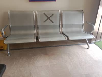 steel waiting chairs, steel waiting bench for sale