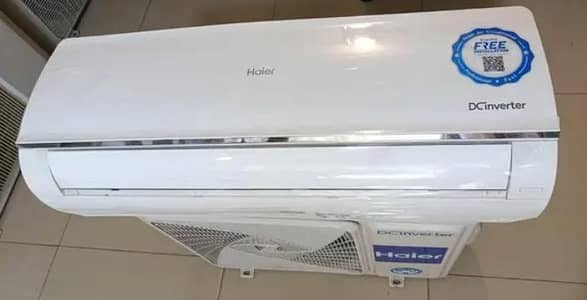 Haier 1.5 ton Dc inverter heat and cool totally genuine