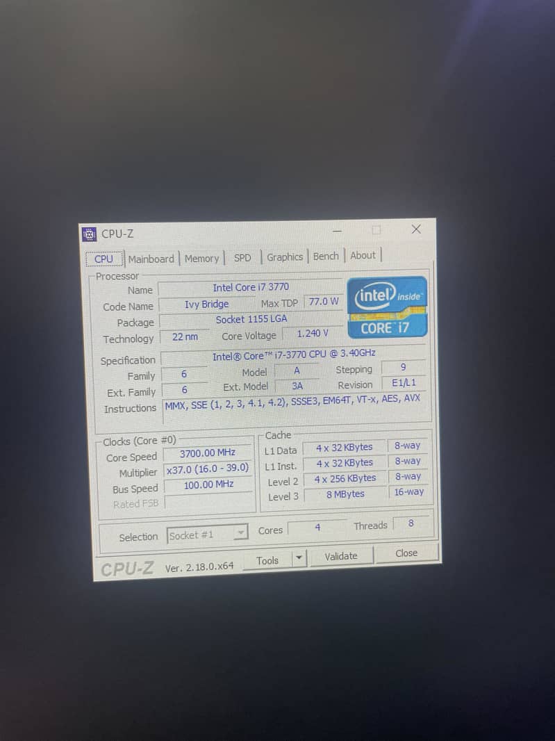 Core i7 3rd Generation 2