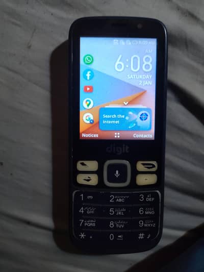 jazz Digit 4g dual sim pta approved all ok