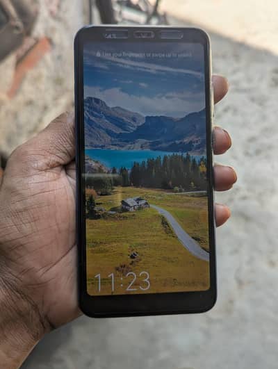 Honor 8x 4 128 with box charge