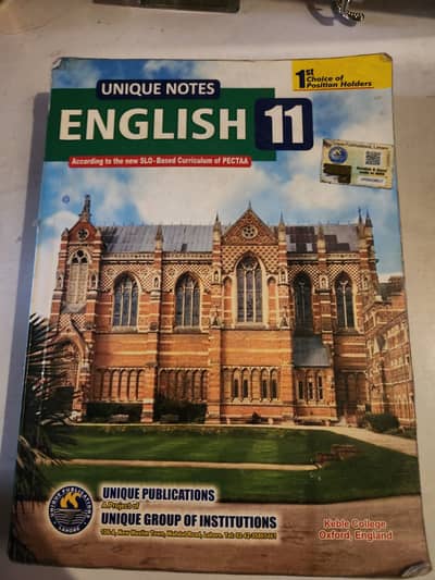 1 year english unique notes 2026