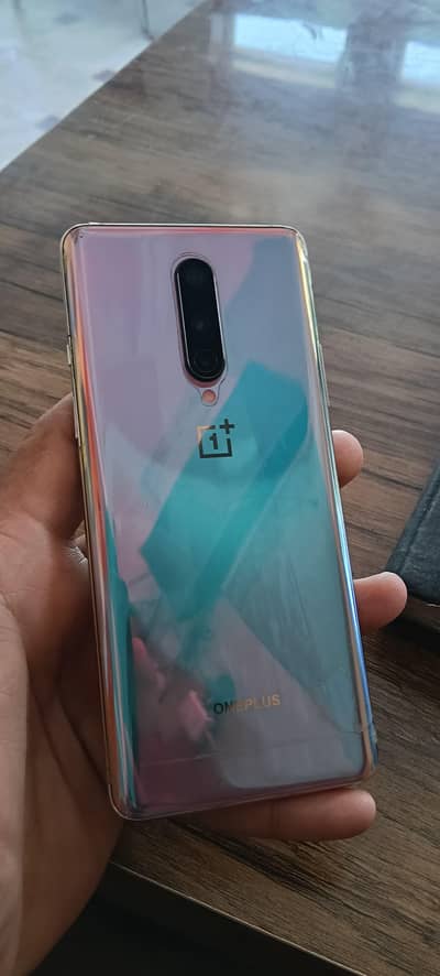 One Plus 8 single green line