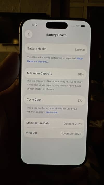 Apple iPhone 15 Pro pta approved