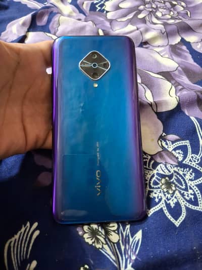 Vivo y51 4/128 no open repair no any fault with box charger