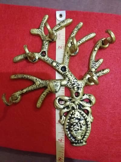 wall hanging key holder and candle holder