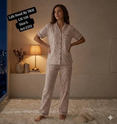 Silk Night Suit