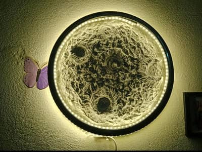Trending moon light standar size. . . u can customize the size own choice
