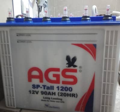 AGS 12V Solar Batteries – Excellent Condition