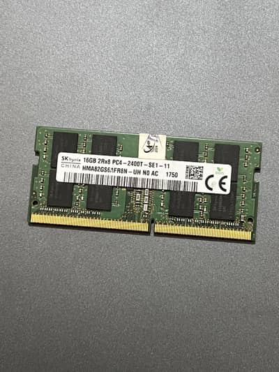SK Hynix 16GB DDR4 Laptop RAM (PC4-2400T) – Excellent Condition