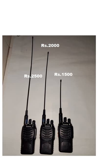 Walkie Talkie Antenna VHF & UHF Universal all wireless suport Vehicle