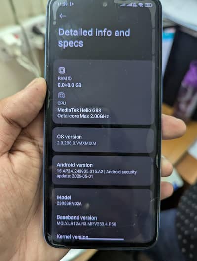 Redmi 12 8+8 exchange possible