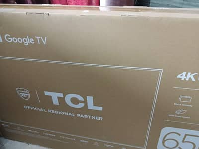 TCL 65P755 – 65" 4K Google Smart TV (Excellent Condition)
