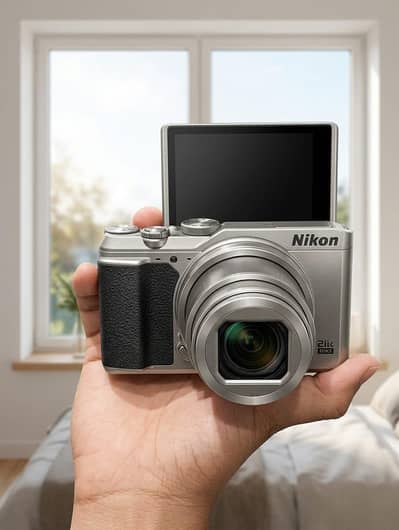 NIKON A900 35x zoom 4k wifi digital camera for sale in sargodha city.