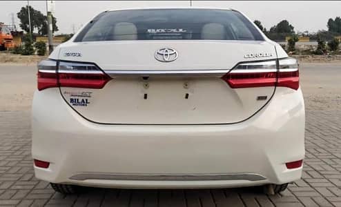 original grande back bumper original navy  ok like new just 15000