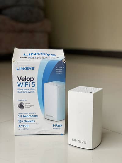 Linksys Velop AC1300 Mesh WiFi Router (WHW0101)