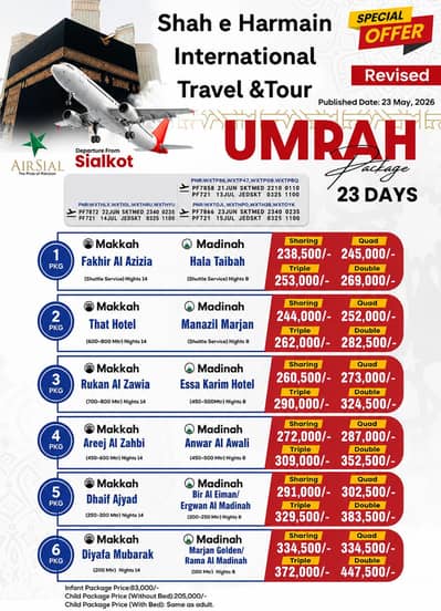 Shah e Harmain International travel &Tours