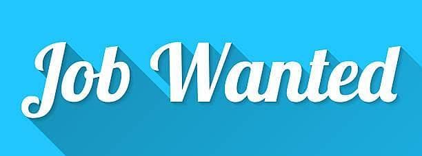 Job wanted