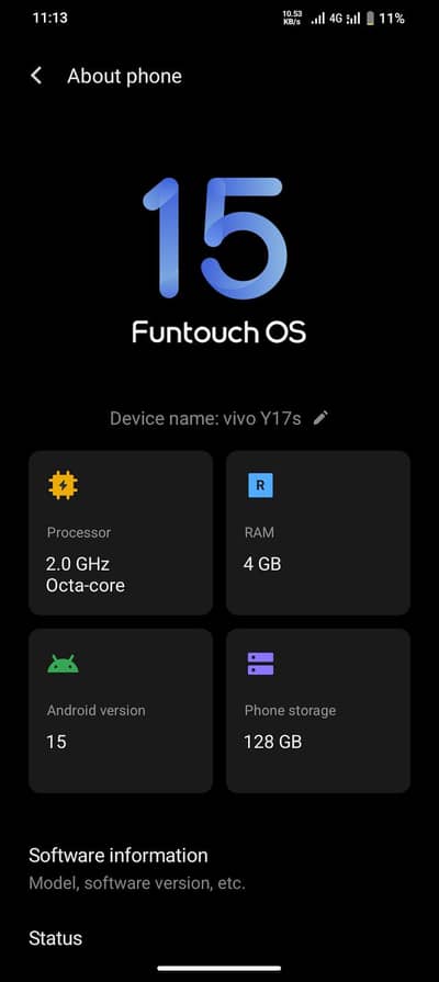 Vivo Y17s