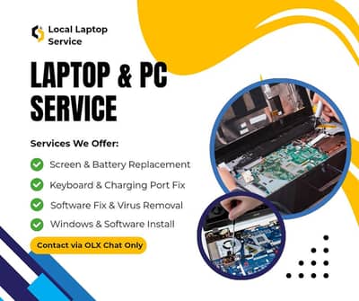 Laptop & PC Service - Screen Keyboard Software Fix
