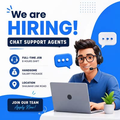 We Need Female Chat Support Agents