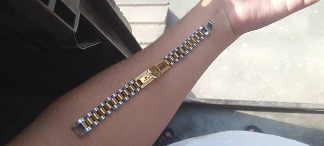 rolax braslete gold or silver combination