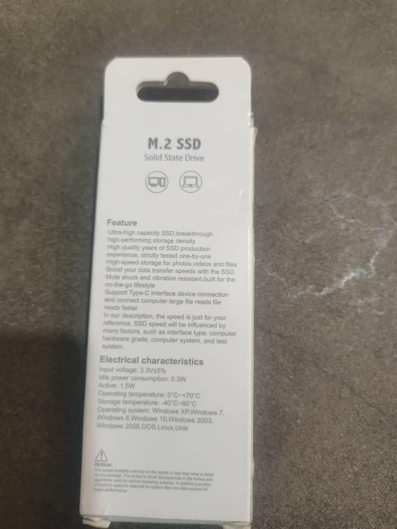 M. 2 SSD 1