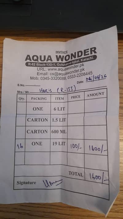 Aqua wonder water plant