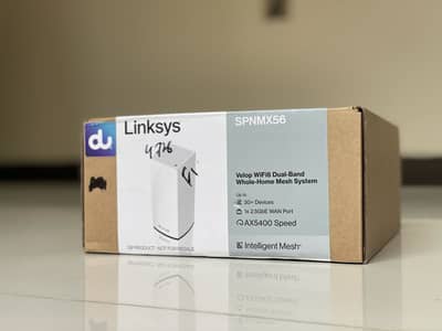 Linksys Velop WiFi 6 Mesh System SPNMX56 (AX5400)