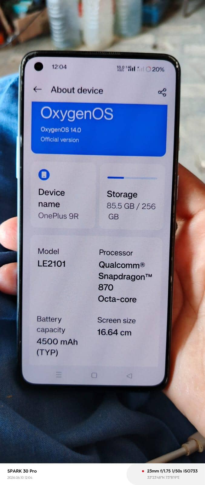One Plus 9r 3