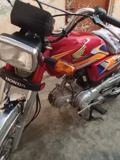 Honda CD70 2025 June unregistered applied for