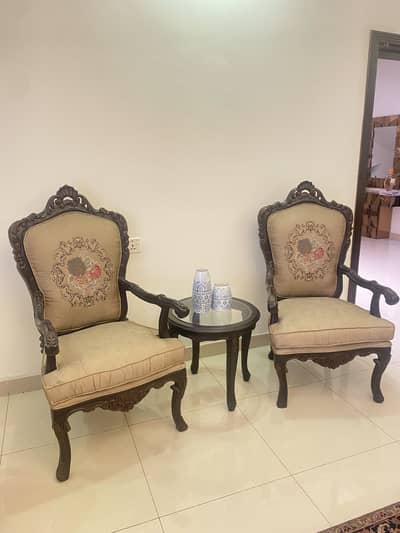 Victorian style chair set for sale