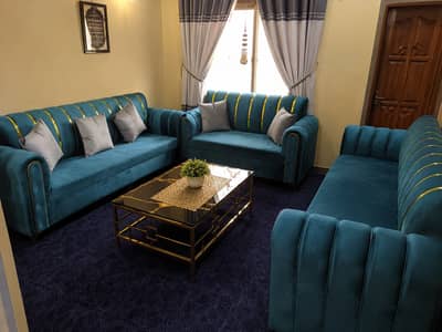 Sofa Set - 6 Seater Sofa - Luxury Sofa - Wooden Sofa For Sale