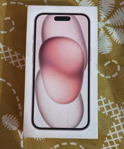 Iphone 15 Pink Color 128 GB (JV)