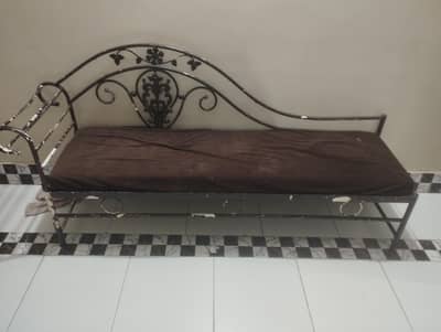 Metal lounge sitting sofa