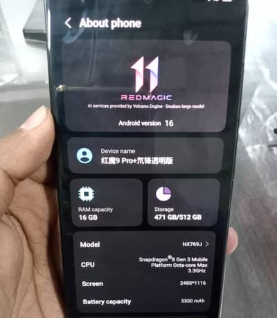 PubG Lover Red Majic 9 Pro Non Pta 10/10 Condition