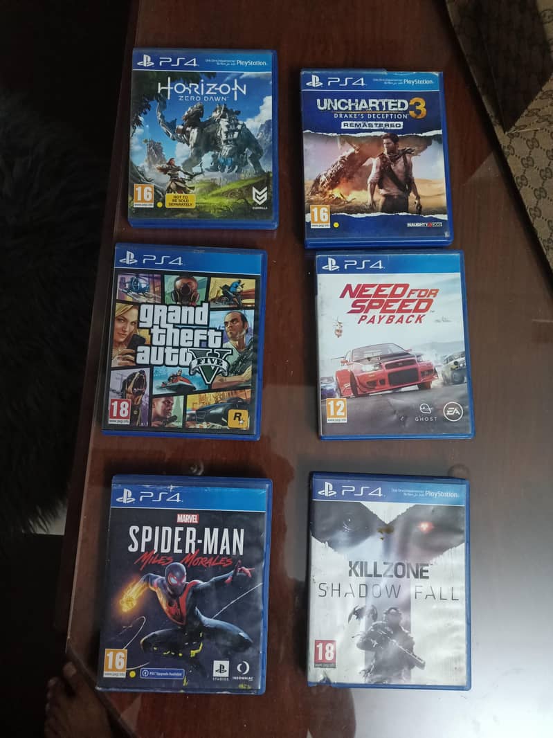 PS4 games 0