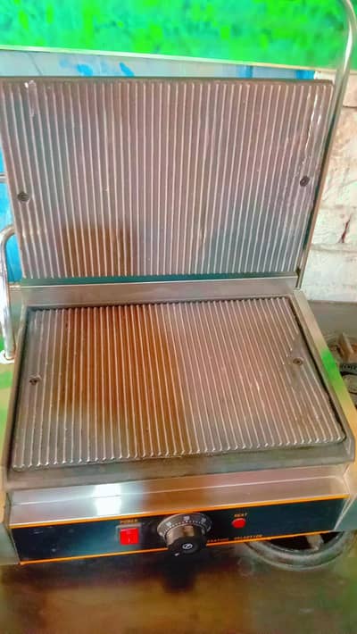 Panini Grill  masla grinder salad cutter hot plate shawarma machine