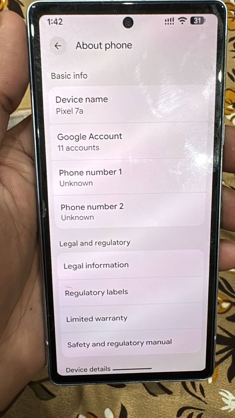 Google Pixel 7a 1