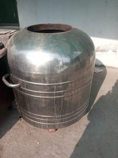 Steel Tandoor Heavy Duty Heat Resistant for Home Commercial Use