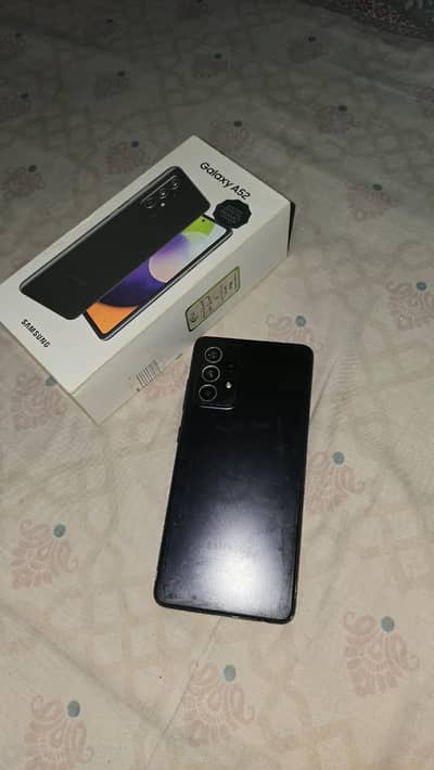 Samsung Mobile A52 5g dual official PTA approved 8/128