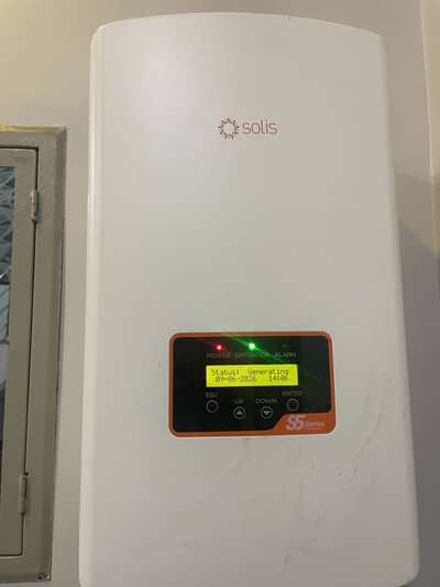 Solis 15kw On grid Inverter Inverter Mint condition