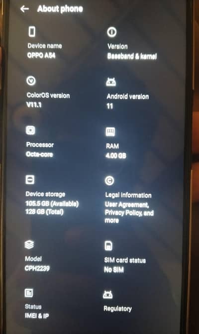 OPPO A54
